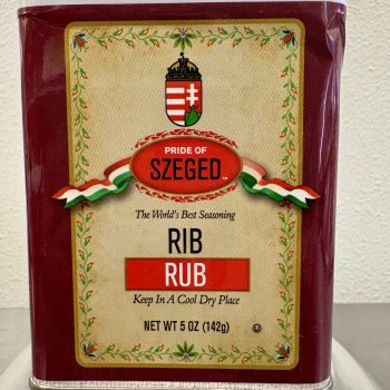 Pride of Szeged Rib Rub 5 oz
