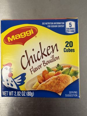 Maggi Chicken Flavor Bouillon 20 Cubes