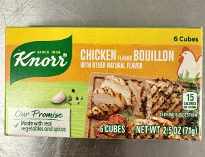 Knorr CHICKEN FLAVOR BOUILLON 6 Cubes