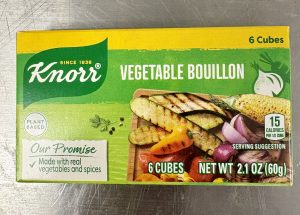 Knorr VEGETABLE BOUILLON 6 Cubes