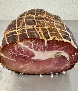 Westphalian Ham (Alpine Ham)-smoked Pork 4.8-4.9 lb vacuum sealed