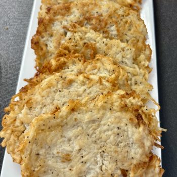 6 pre-fried Potato Pancakes German Style 1 lb - vacuumed