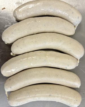 Weisswurst German Recipe 6-Pack vacuumed