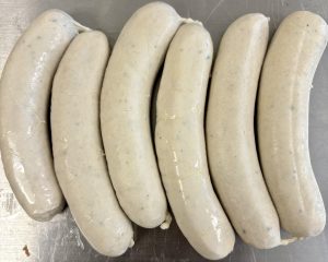Cooked Bratwurst German Recipe 6-Pack vacuumed
