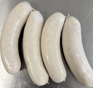 Cooked Bratwurst German Recipe 4-Pack vacuumed