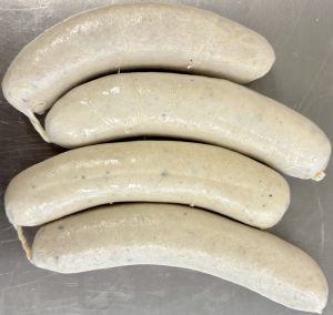 Weisswurst German Recipe 4-Pack vacuumed