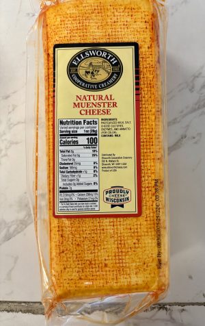 Munster Cheese 5 lb vacuum sealed