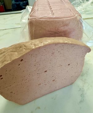 German Leberkaese - German Style Pork & Veal Loaf vacuum sealed 2 lb