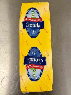 Ammerlaender Gouda Cheese imported from Germany - 6.9-7.1 lb vacuum sealed