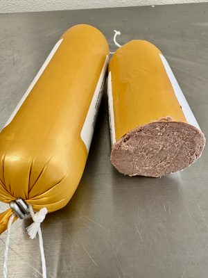 Delicatess Liverwurst (Leberwurst) 0.76-0.8 lb vacuum sealed